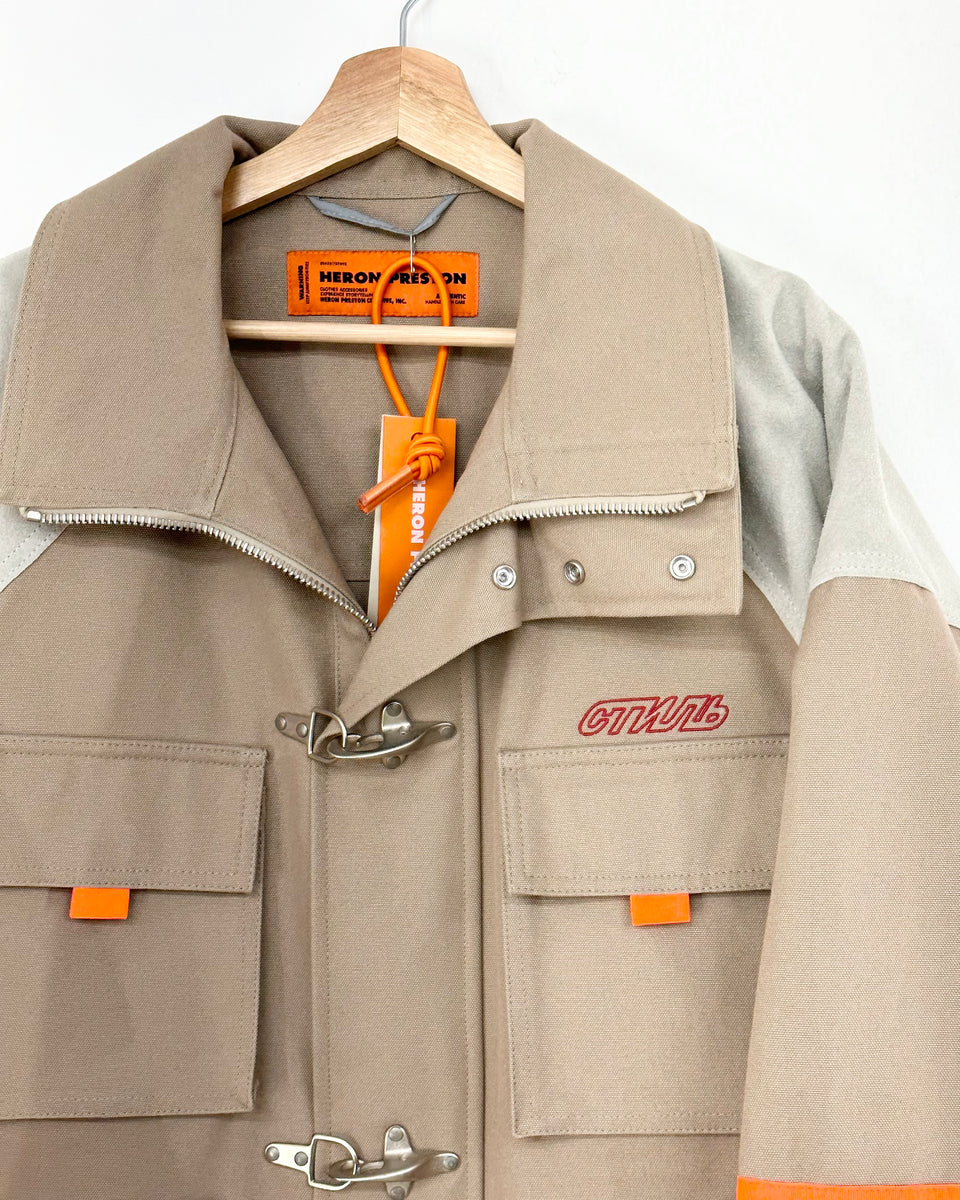 HERON PRESTON】CANVAS FIREMAN JACKET | EDISTORIAL STORE