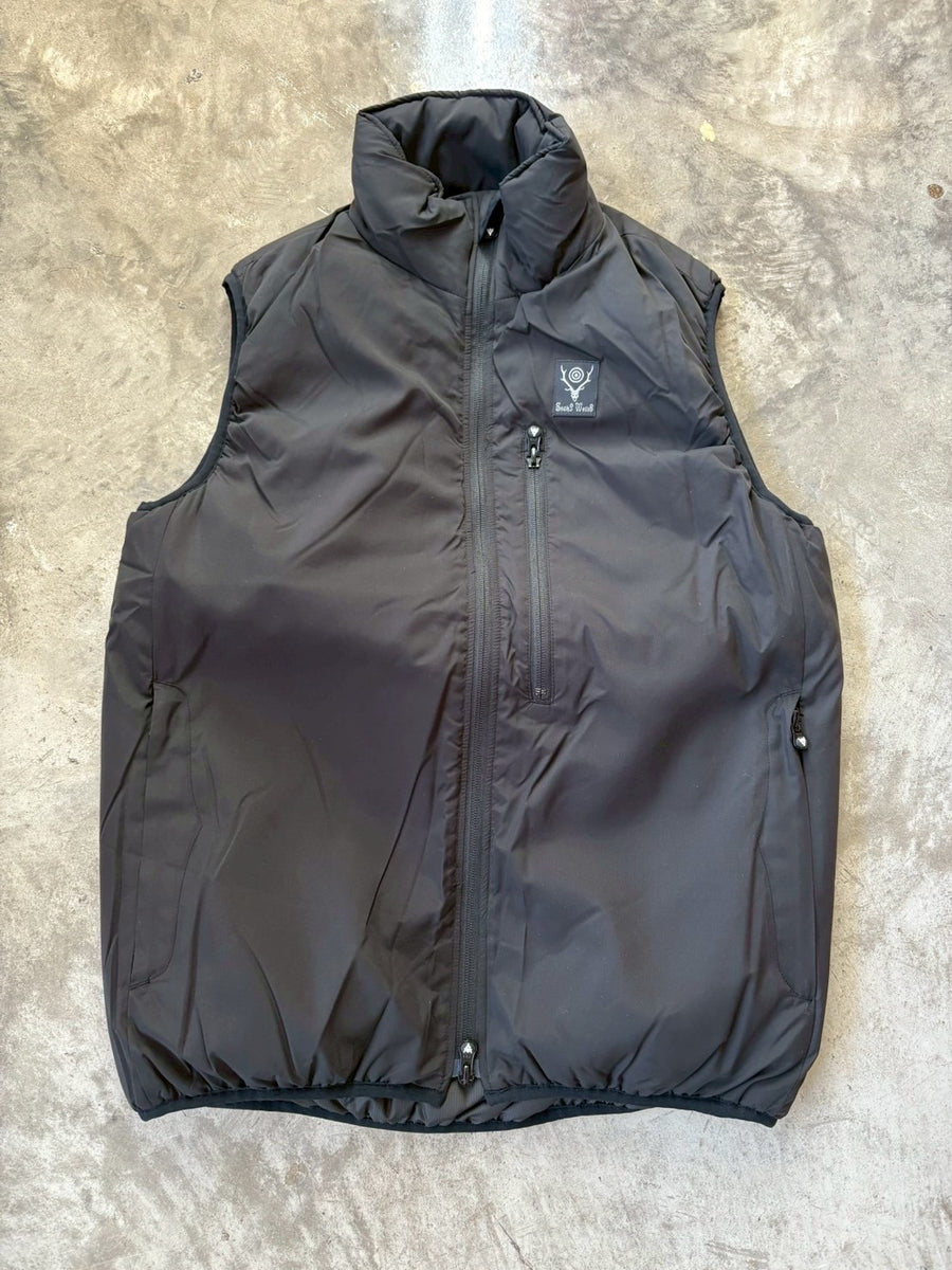 South2 West8】Insulator Vest - Poly Peach Skin | BLACK / NAVY