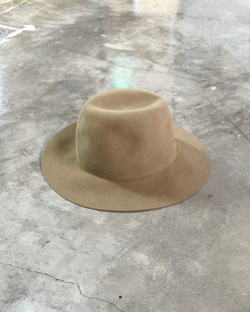 新品 KIJIMA TAKAYUKI BEAVER HAIR FELT HAT KIJIMA TAKAYUKI】BEAVER HAIR FELT HAT | EDISTORIAL STORE