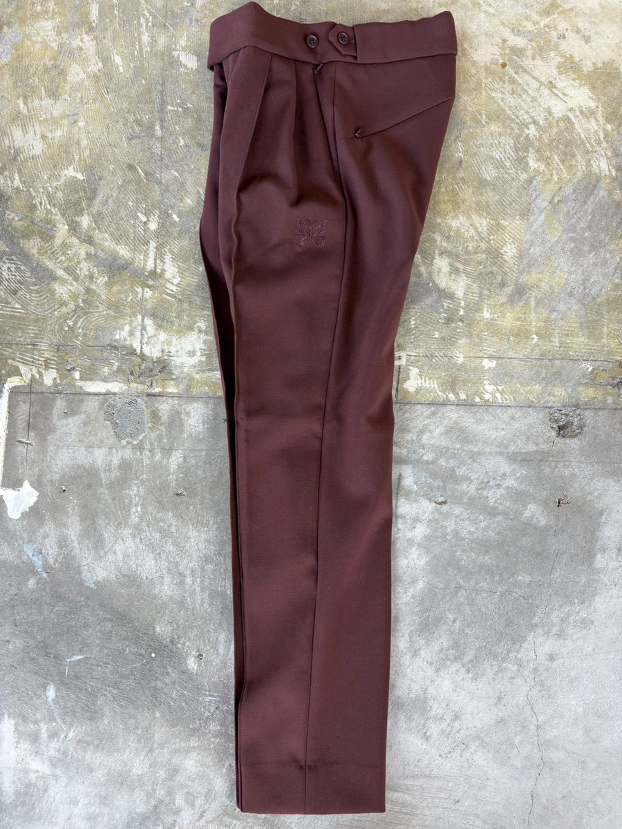 Needles】TUCKED SIDE TAB TROUSER | RED | EDISTORIAL STORE