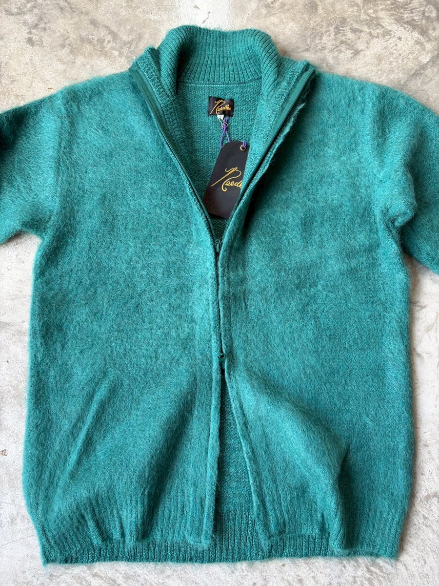 Needles】Zipped Mohair Cardigan - Solid | EDISTORIAL STORE
