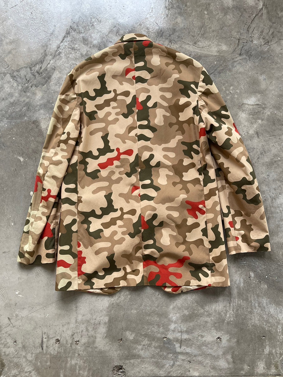 DRIES VAN NOTEN】22SS CAMOUFLAGE JACKET | EDISTORIAL STORE