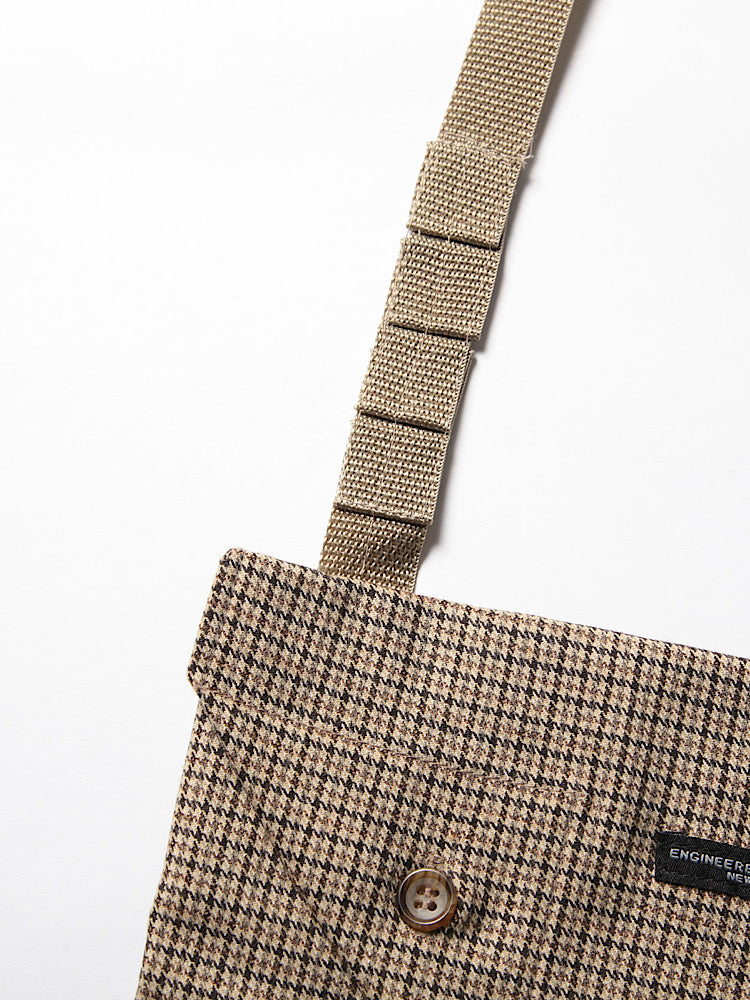 【ENGINEERED GARMENTS】GUNCLUB CHECK SHOULDER POUCH