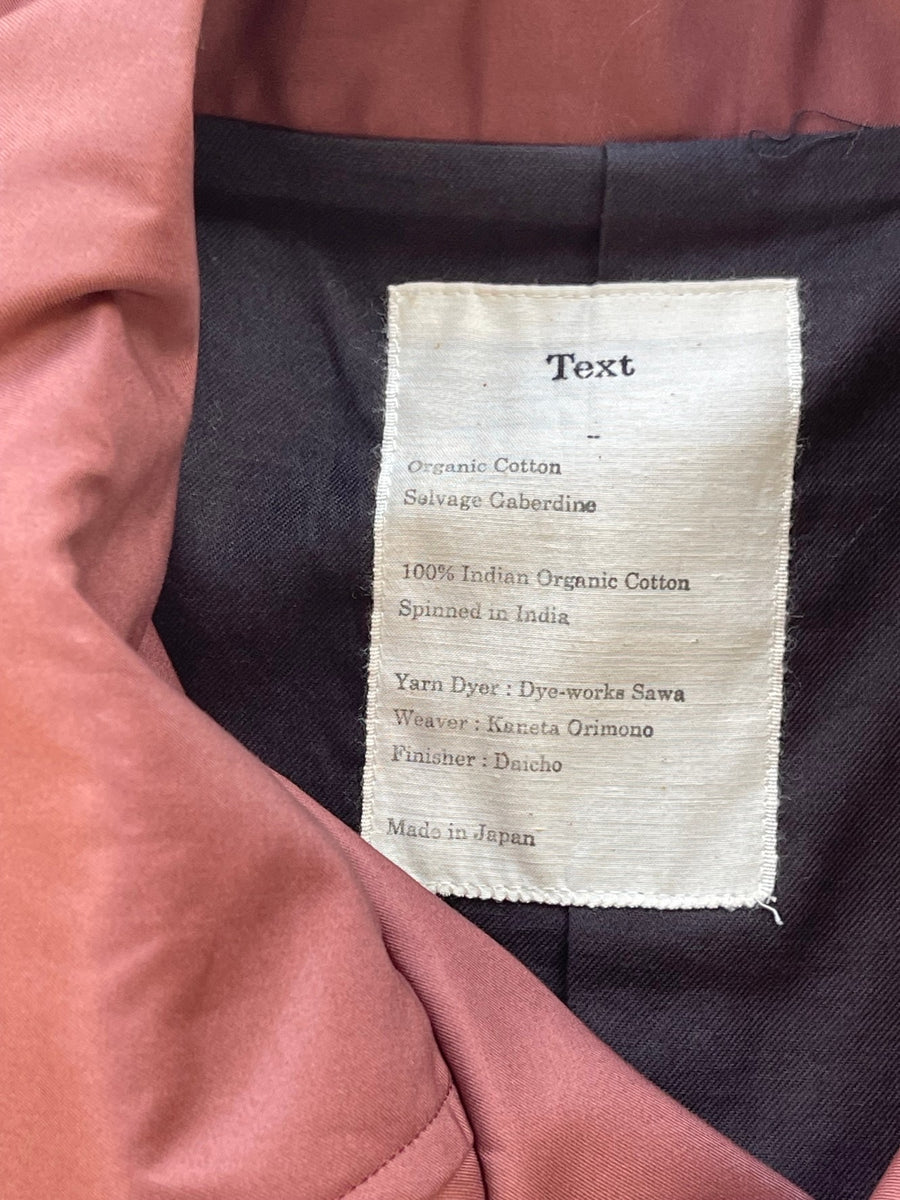 90'S Burberry 100% Cotton Balmacaan Coat, Made in England, Vintage, Men's Size L cotton navy blue type Vintage Second Hand