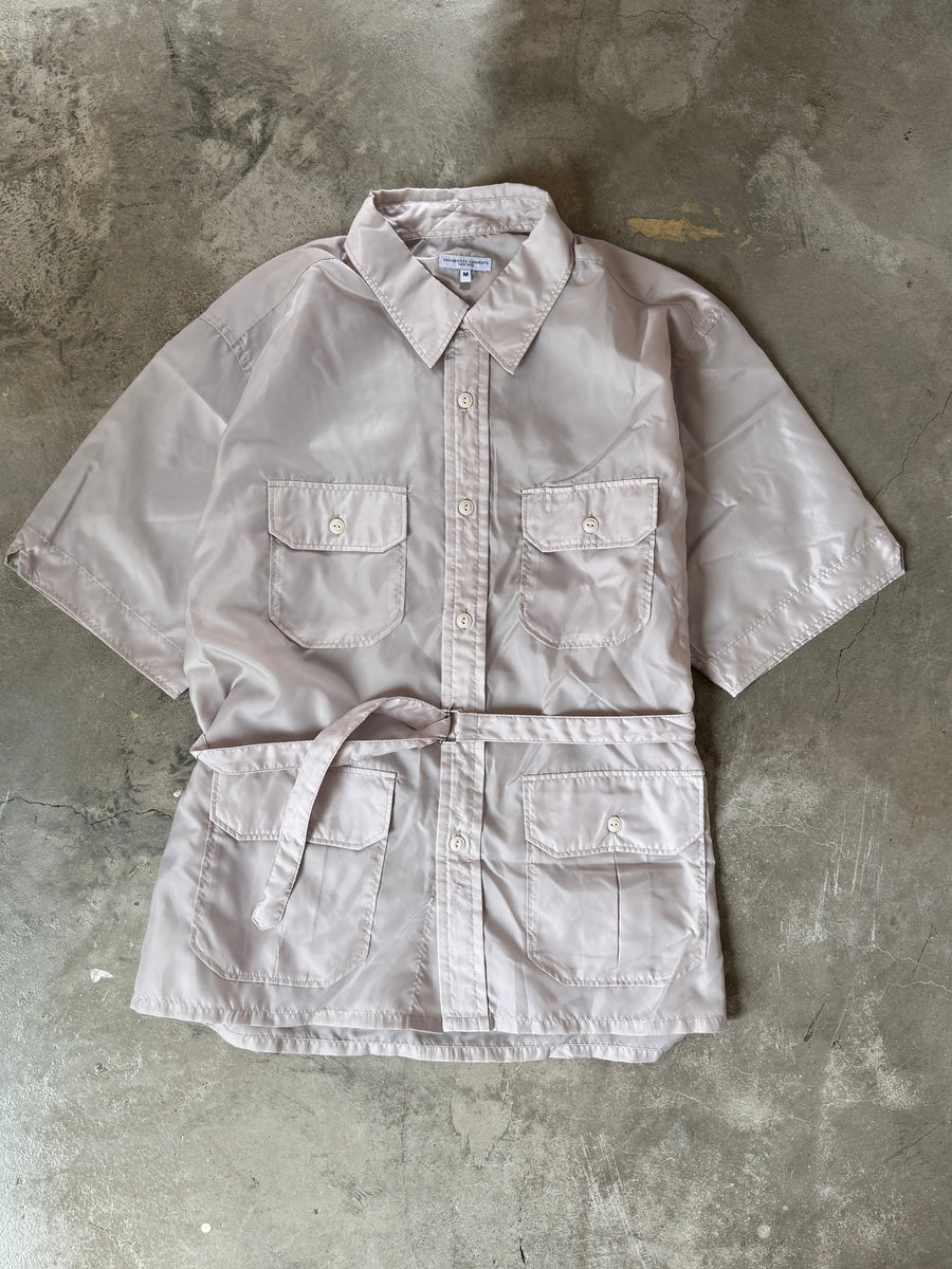 ENGINEERED GARMENTS】SHORT SLEEVE SAFARI SHIRT-JACKET | IVORY