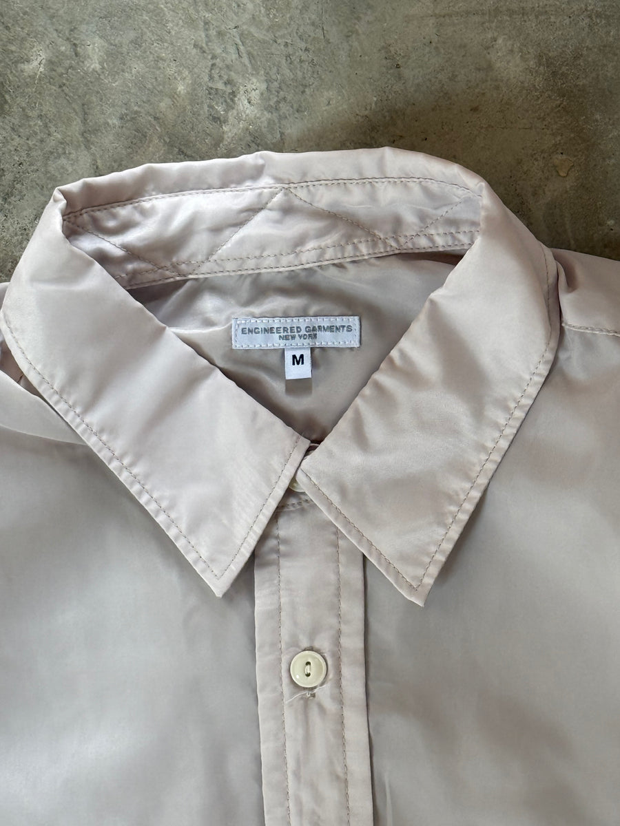 ENGINEERED GARMENTS】SHORT SLEEVE SAFARI SHIRT-JACKET | IVORY