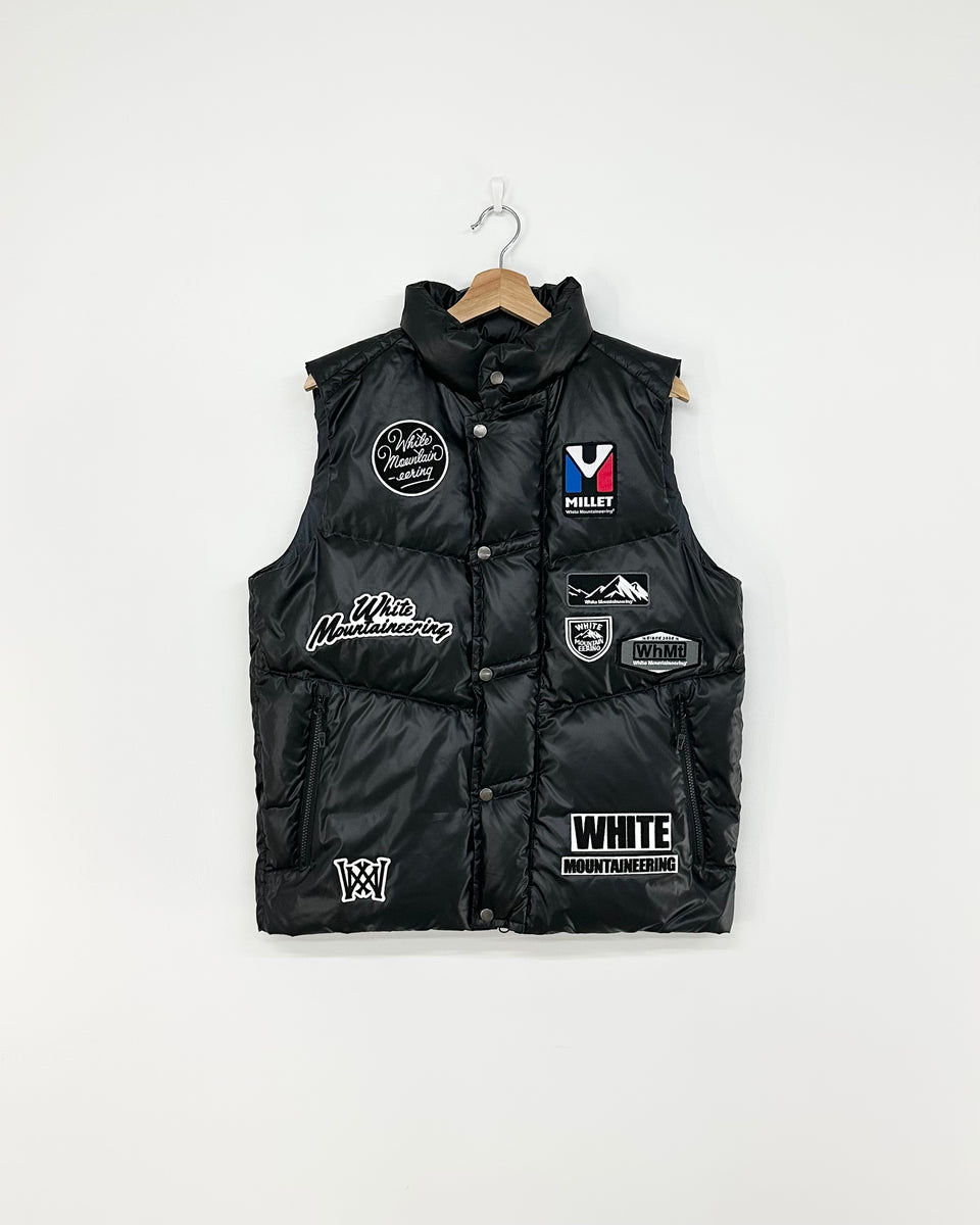 White Mountaineering】xMILLET | GORE-TEX DOWN VEST | BLACK White Mountaineering】xMILLET | GORE-TEX DOWN VEST | BLACK
