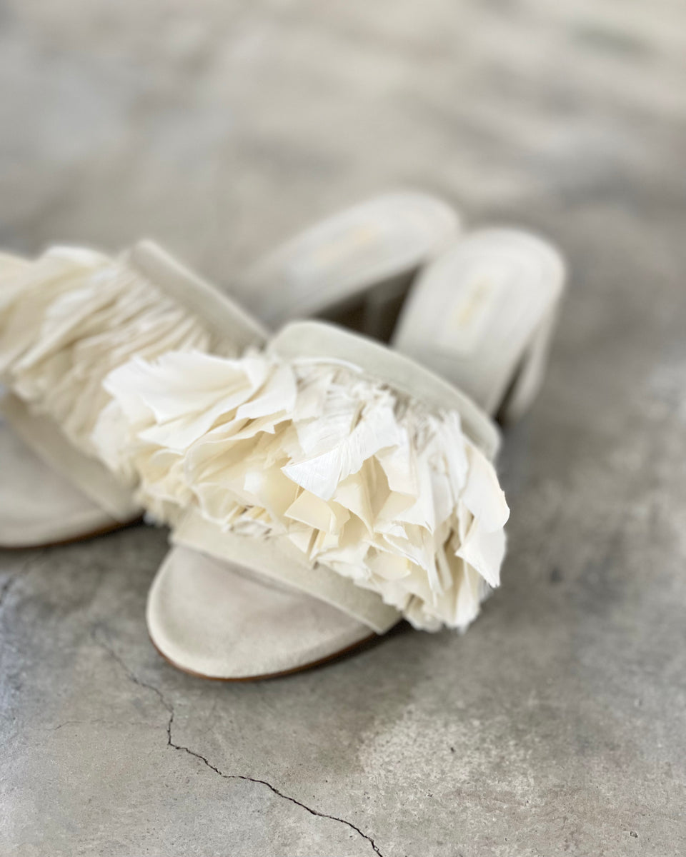 PIPPICHIC】FEATHER MULE | EDISTORIAL STORE