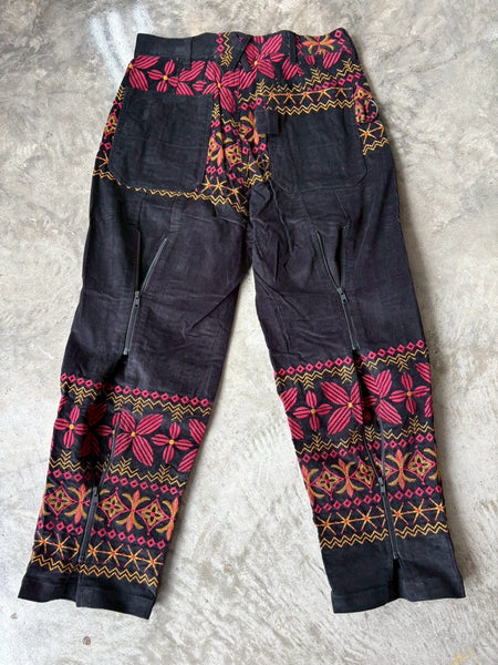 【AIE】PTB Pant - 14W Corduroy / Flower
