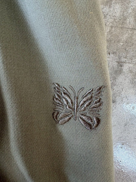 【Needles】TUCKED SIDE TAB TROUSER | KHAKI