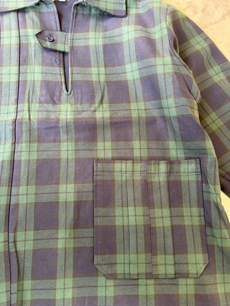 【AIE】Lounge Shirt - Ct Plaid Double Twill