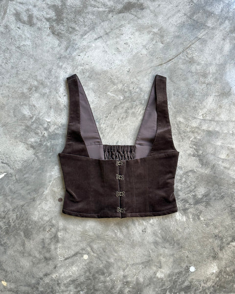 Limitless Luxury COURDUROY BUSTIER