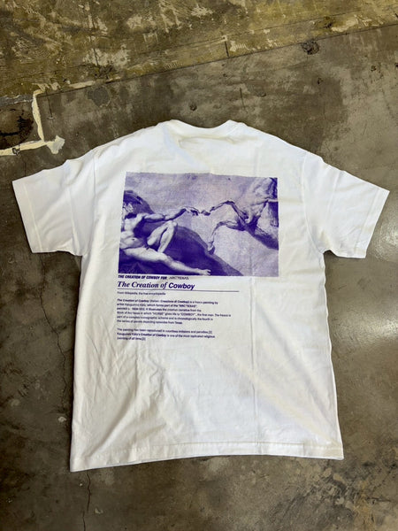 【bootlab】ARC'TEXAS PRINT TEE "A" | WHITE | BLACK