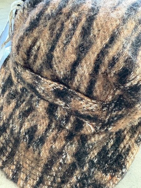 【ENGINEERED GARMENTS】Hunter's Cap - Acrylic Poly Bark Jq.