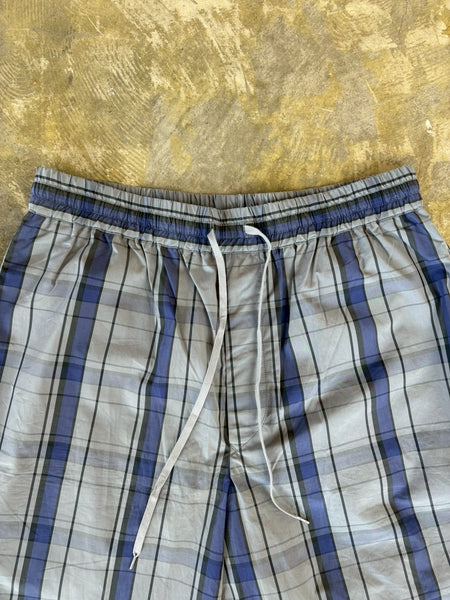 [Scye] PLAID COTTON POPLIN SHORT PANTS