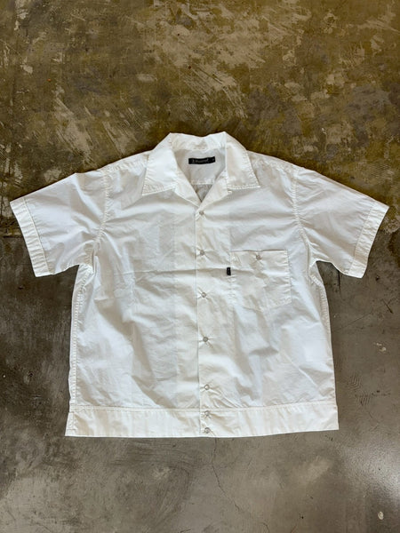 【Fraizzoli】SHORT SLEEVE SHIRT BLOUSON |  WHITE