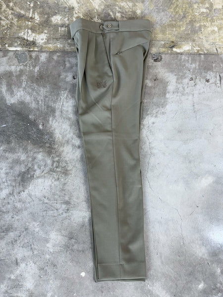 【Needles】TUCKED SIDE TAB TROUSER | KHAKI
