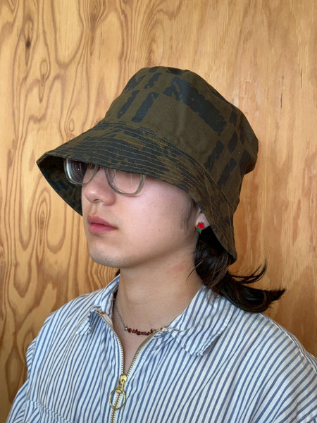 【ENGINEERED GARMENTS】Bucket Hat - Old Plaid 12oz Duck CVS