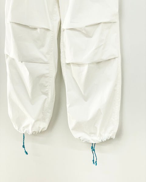 【MASH UP】BANDANA CORD OVER PANTS | WHITE