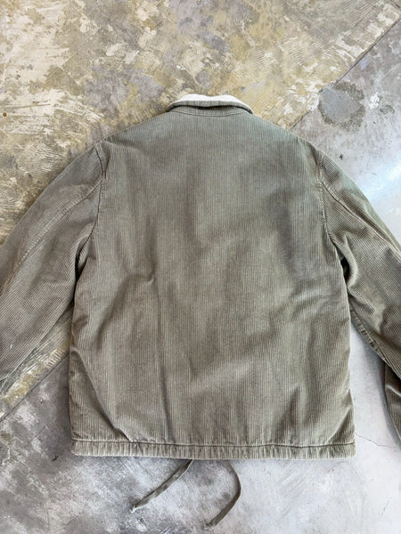 [SAVE KHAKI UNITED] CORDUROY BOA BLOUSON | BEIGE