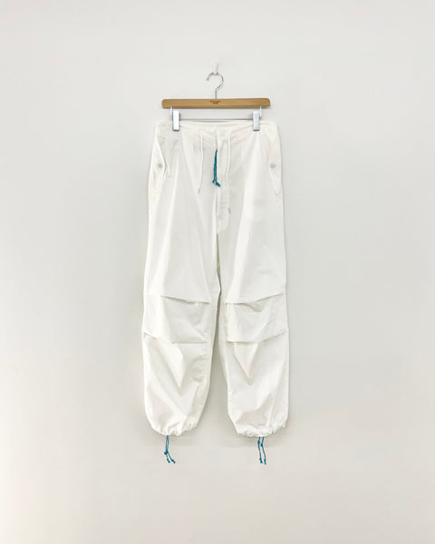 【MASH UP】BANDANA CORD OVER PANTS | WHITE