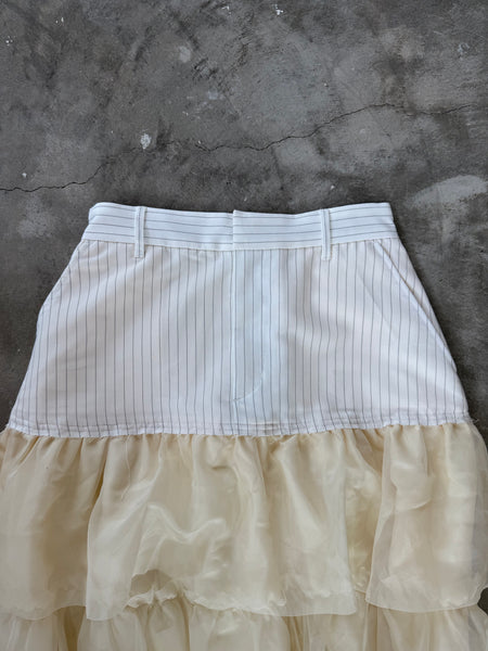 【BEAMS】SHEER TEARED SKIRT