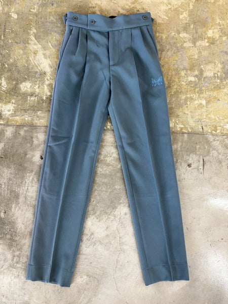 【Needles】TUCKED SIDE TAB TROUSER | BLUE