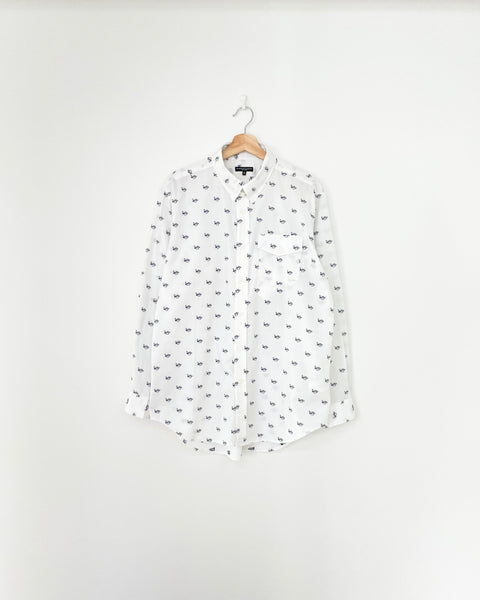 ENGINEERED GARMENTS TRUMPET EMBROIDERY SHIRT