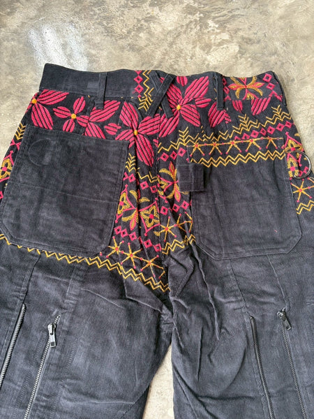 【AIE】PTB Pant - 14W Corduroy / Flower