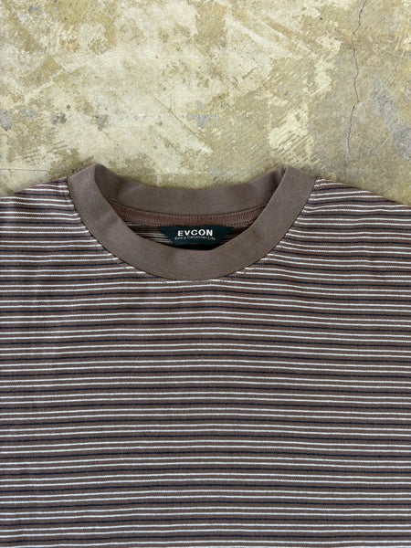 【EVCON】BORDER TEE | KHAKI