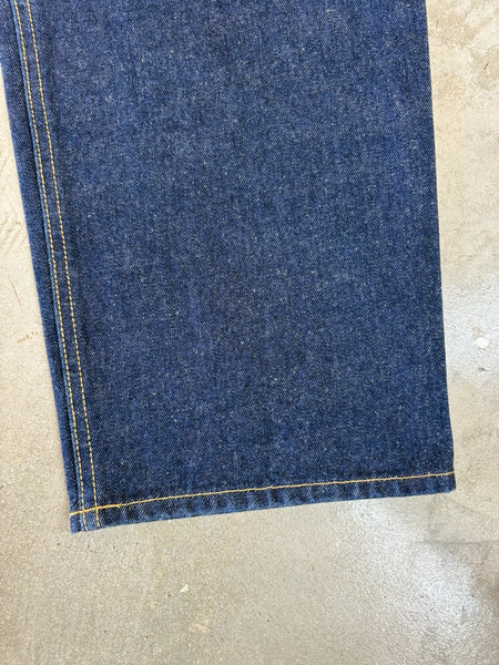 【EVCON】5POCKET TUCK WIDE DENIM PANTS | INDIGO