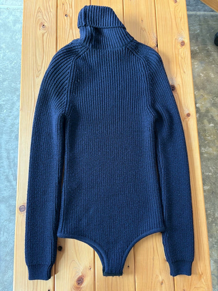 【N°21】KNIT BODY SUIRT | NAVY
