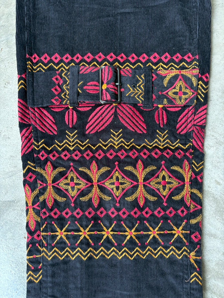 【AIE】PTB Pant - 14W Corduroy / Flower