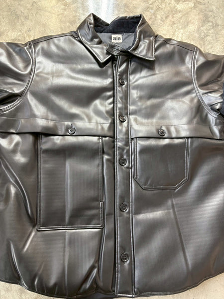 【AIE】Insulation CCPO Shirt - Leather