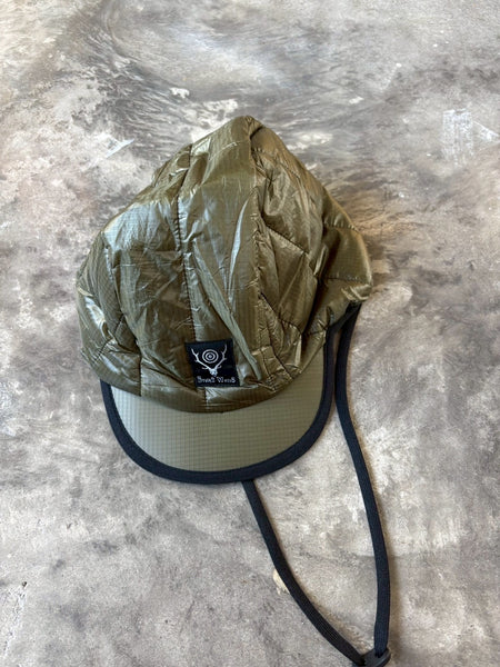 【South2 West8】Quilted Cap - Nylon Ripstop