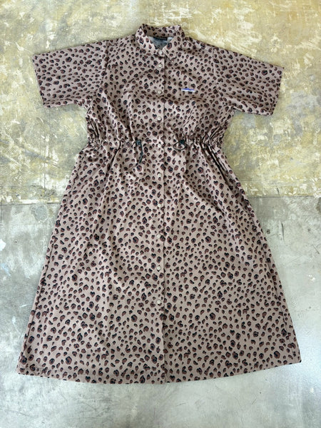 【THOUSAND MILE】SHIRT ONE PIECE | LEOPARD |