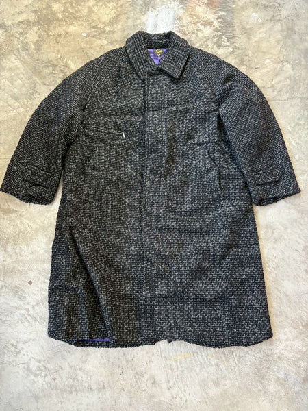 【Needles】Balcollar Coat - W/PE/R/N Tweed