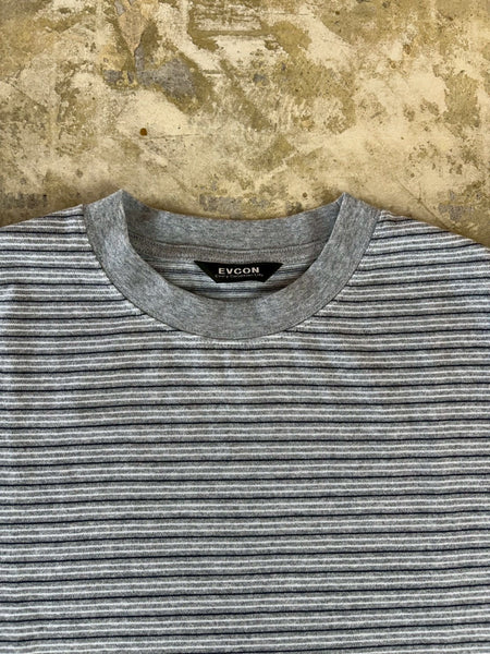 【EVCON】BORDER TEE | GRAY