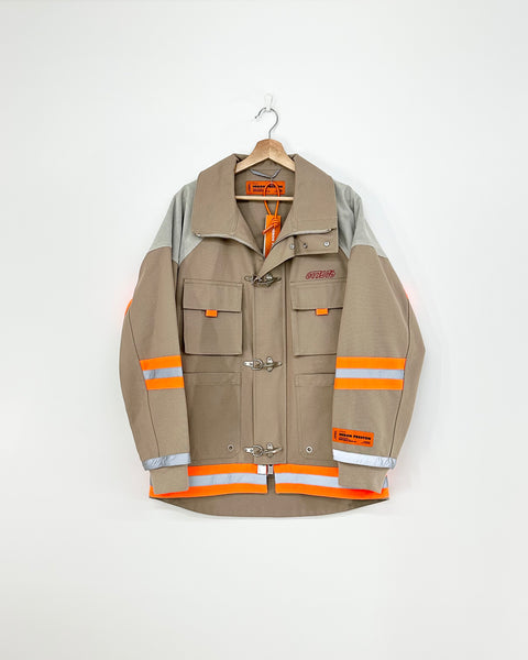 HERON PRESTON CANVAS FIREMAN JACKET