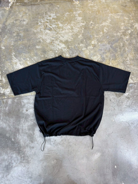 【THOUSAND MILE】DRAWCOAD T-SHIRT | BLACK