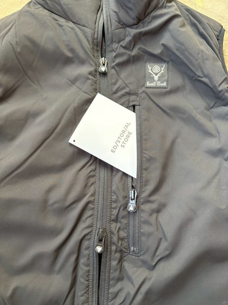 【South2 West8】Insulator Vest - Poly Peach Skin | BLACK / NAVY / BROWN