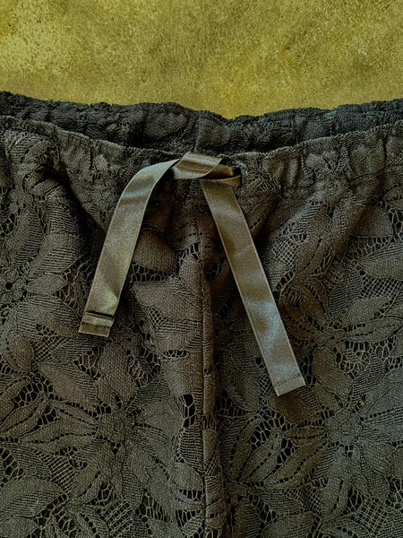 【Needles】String Boot-Cut Pant - Lace Cloth