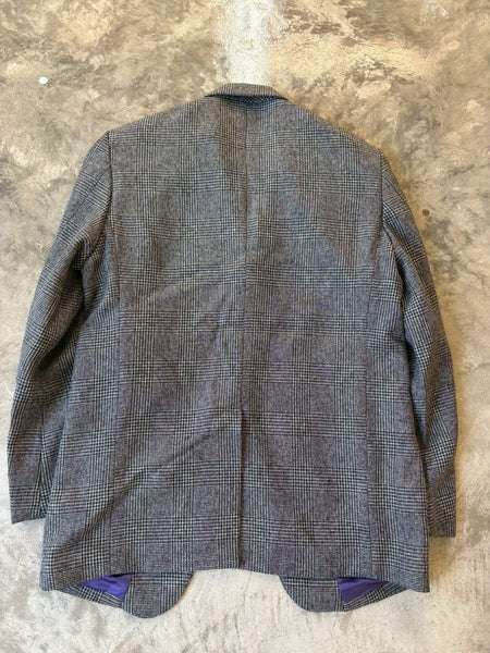【Needles】Peaked Lapel 2B Jacket - Glen Plaid