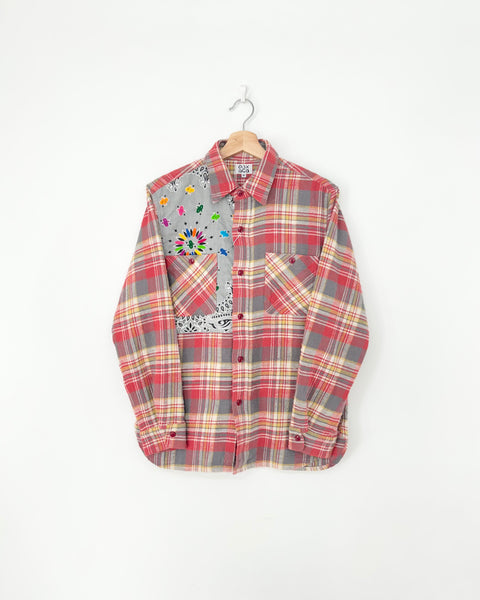 OAXACA HAND STITCH BANDANA SHIRT