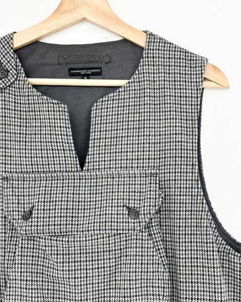 ENGINEERED GARMENTS FLANNEL COVER VEST