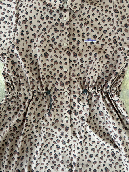 【THOUSAND MILE】SHIRT ONE PIECE | LEOPARD |