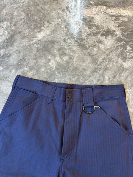 【AIE】PTB Pant - Cotton Herringbone | NAVY