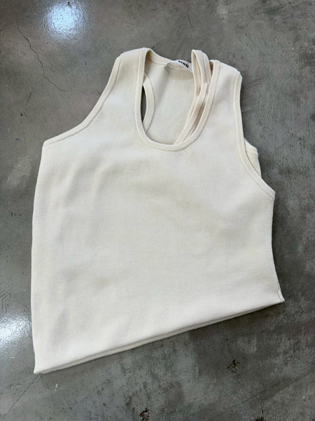 【venit】ASYMMETRY KNIT TANK TOP