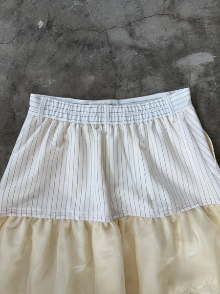 【BEAMS】SHEER TEARED SKIRT