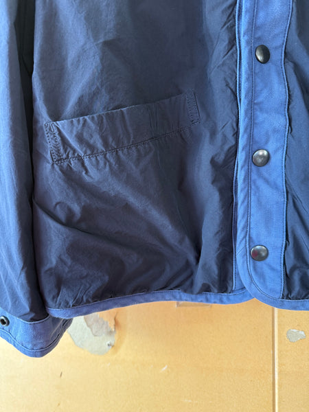 【Scye】GARMENT DYED SHELL JACKET | BLACK